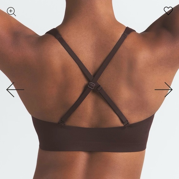 SKIMS Nike Brown Sports Bra - Picture 6 of 7